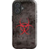 Biohazard Red iPhone 16 Plus Impact Case