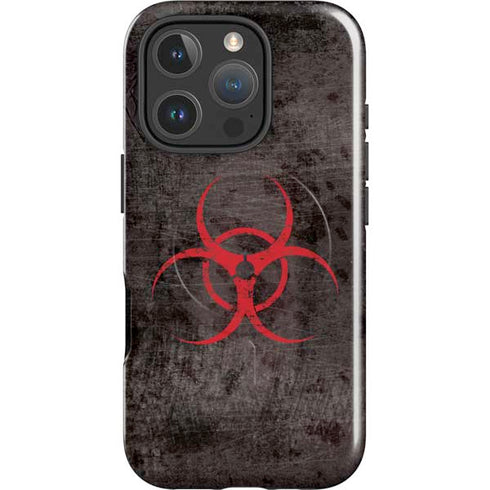 Biohazard Red iPhone 16 Pro Magsafe Impact Case