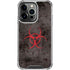 Biohazard Red iPhone 16 Pro Max Clear Case