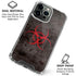 Biohazard Red iPhone 16 Pro Max Clear Case