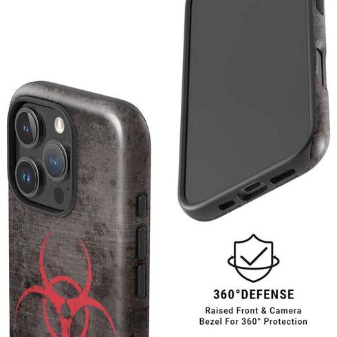 Biohazard Red iPhone 16 Pro Max Magsafe Impact Case