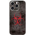 Biohazard Red iPhone 16 Pro Skin