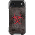 Biohazard Red iPhone 17 Air Clear Case