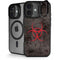 Biohazard Red iPhone 17 Kickstand Case