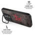 Biohazard Red iPhone 17 Kickstand Case