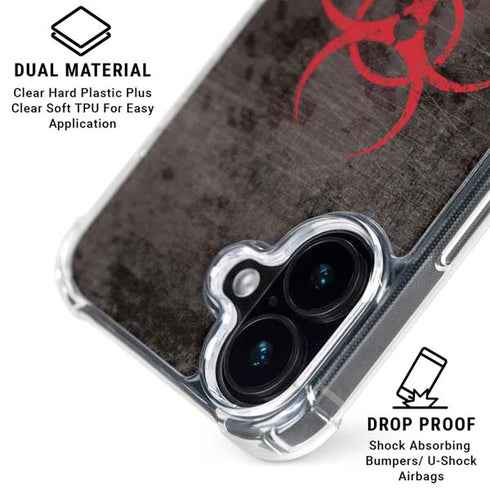 Biohazard Red iPhone 17 MagSafe Case