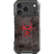 Biohazard Red iPhone 17 Pro Clear Case
