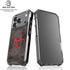 Biohazard Red iPhone 17 Pro Clear Case