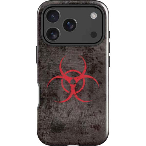 Biohazard Red iPhone 17 Pro Impact Case