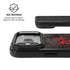 Biohazard Red iPhone 17 Pro Kickstand Case