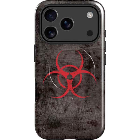 Biohazard Red iPhone 17 Pro Magsafe Impact Case