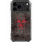 Biohazard Red iPhone 17 Pro Max Clear Case