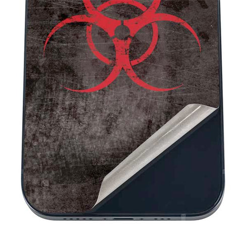 Biohazard Red iPhone 17 Pro Max Skin