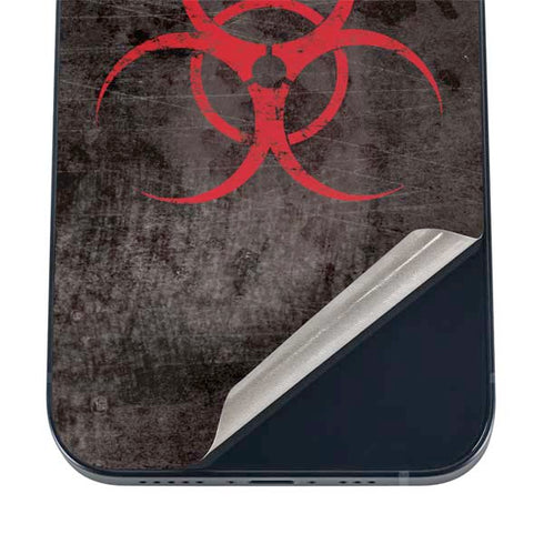 Biohazard Red iPhone 17 Pro Skin