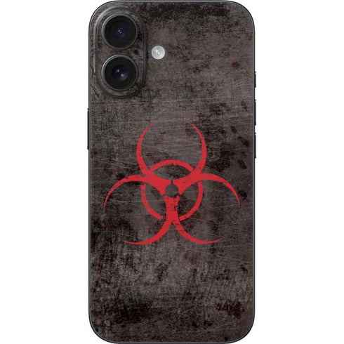 Biohazard Red iPhone 17 Skin