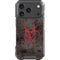 Biohazard Red iPhone 18 Pro Clear Case