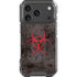 Biohazard Red iPhone 18 Pro Clear Case