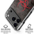 Biohazard Red iPhone 18 Pro Clear Case