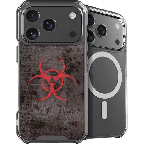 Biohazard Red iPhone 18 Pro MagSafe Case