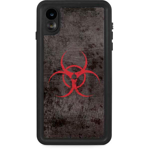 Biohazard Red iPhone Cases