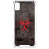 Biohazard Red iPhone XS Clear Case