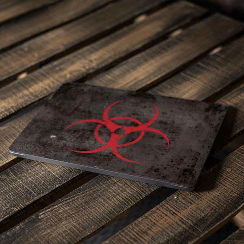 Biohazard Red Apple MacBook Air Skin