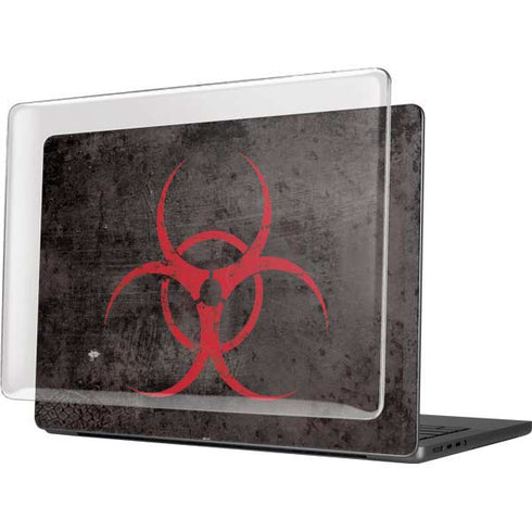 Biohazard Red MacBook Pro 14in (2021-24) Case plus Skin