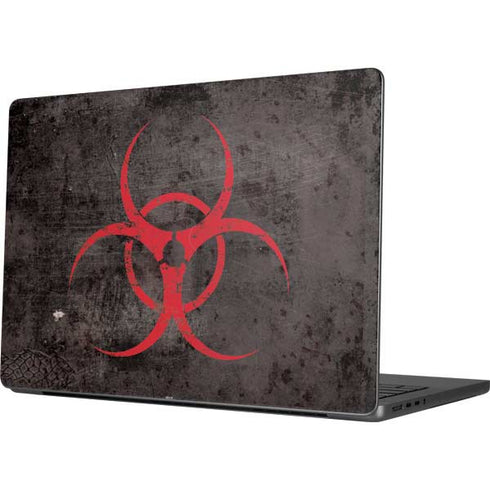 Biohazard Red Apple MacBook Pro 14-inch Skin
