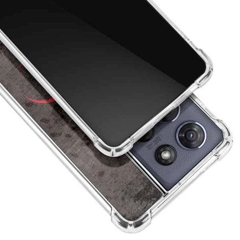 Biohazard Red Moto G 5G (2025) Clear Case