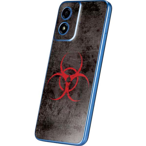 Biohazard Red Moto G Play 4G (2024) Skin