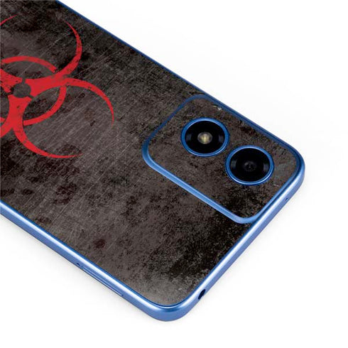 Biohazard Red Moto G Play 4G (2024) Skin
