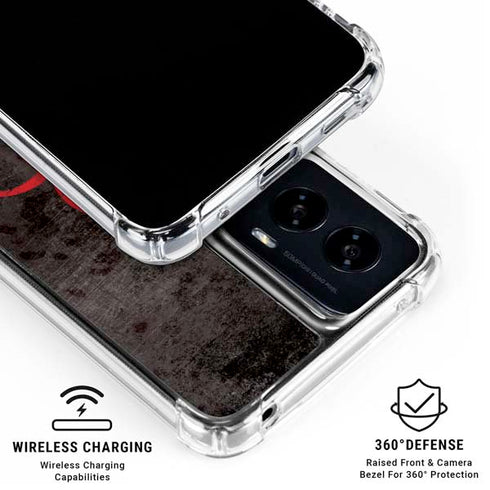 Biohazard Red Moto G Power 5G (2024) Clear Case