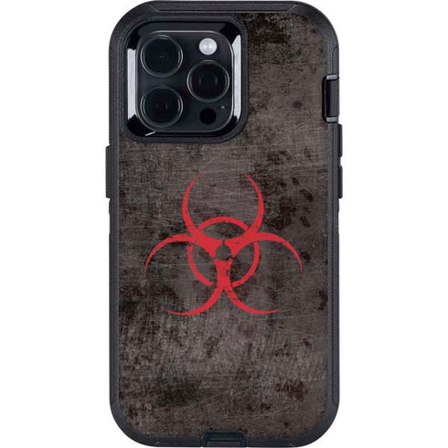 Biohazard Red Otterbox Defender iPhone Skin