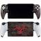 Biohazard Red PlayStation Portal Remote Player Skin