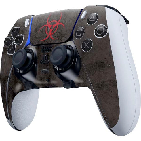 Biohazard Red PS5 DualSense Edge Pro Controller Skin