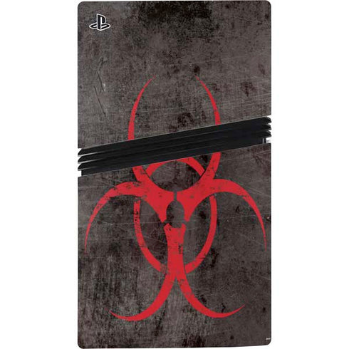 Biohazard Red PS5 Pro Console Skin