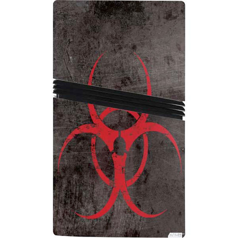 Biohazard Red PS5 Pro Console Skin