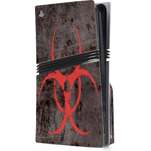 Biohazard Red PlayStation PS5 Skins