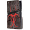 Biohazard Red PS5 Pro Disk Console Skin