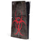 Biohazard Red PS5 Slim Digital Edition Console Skin
