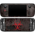 Biohazard Red Steam Deck Handheld Gaming Computer OLED Skin