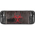 Biohazard Red Steam Deck Handheld Gaming Computer OLED Skin