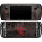 Biohazard Red Steam Deck Handheld Gaming Computer Skin