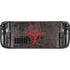 Biohazard Red Steam Deck Handheld Gaming Computer Skin