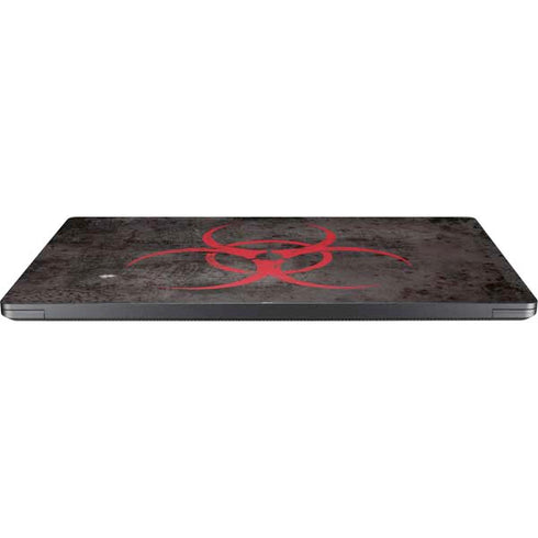 Biohazard Red Surface Laptop 7 13.8in Skin