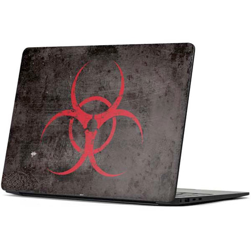Biohazard Red Surface Laptop 7 15in Skin