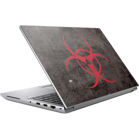 Biohazard Red HP ZBook Fury 16 G10 Skin