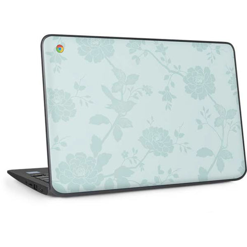 Bird Floral HP Chromebook Skin