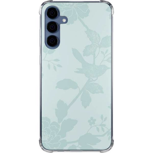 Bird Floral Galaxy A35 5G Clear Case