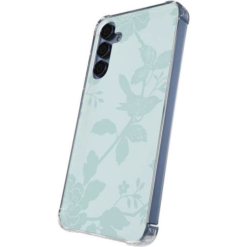 Bird Floral Galaxy A35 5G Clear Case